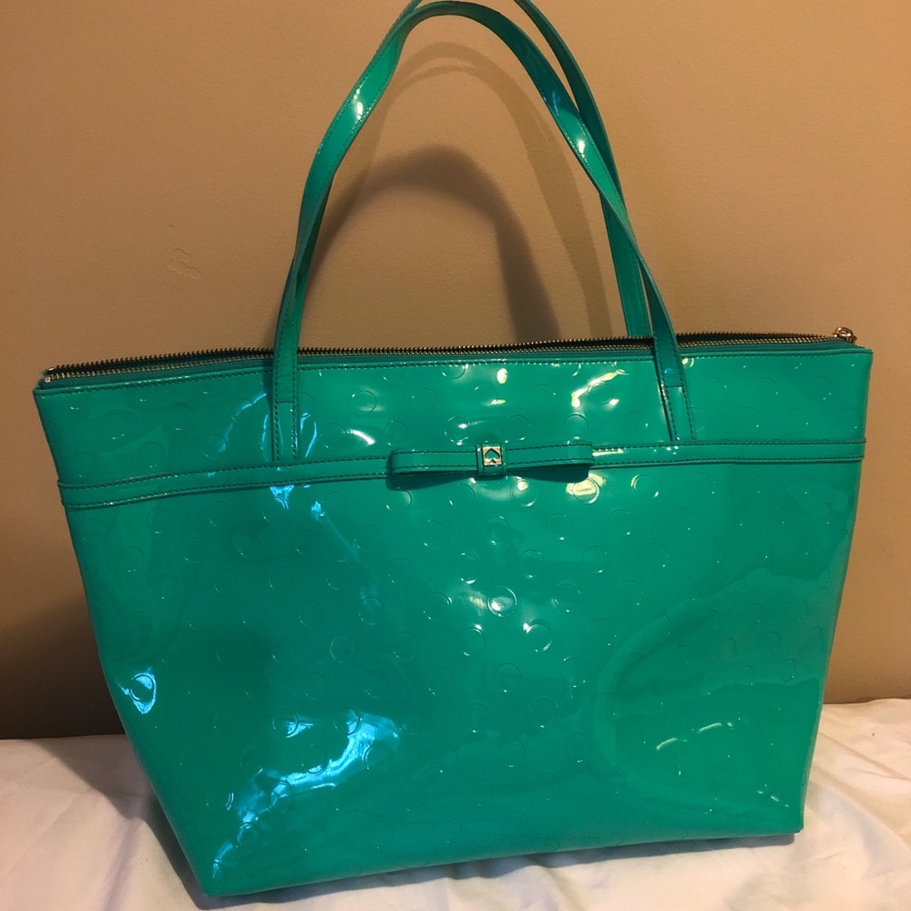 🤩HOST PICK🤩 Kate Spade large green tote bag